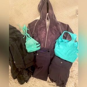Lululemon lot of clothing xs/ s
